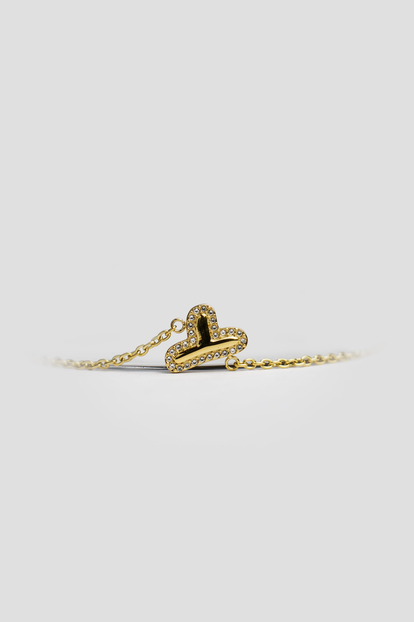 Y Gold Initial Letter Bracelet